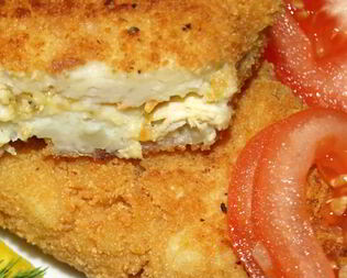 Картофельные зразы с курицей