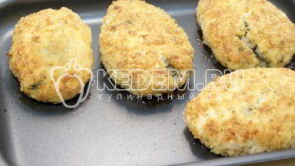 куриные зразы с грибами удачные