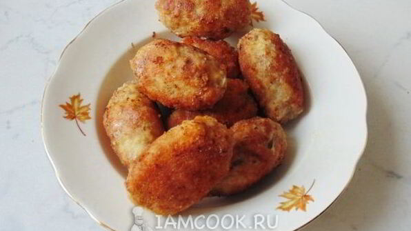 мясные зразы с грибами