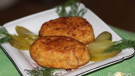 Рыбные зразы с грибами и сыром