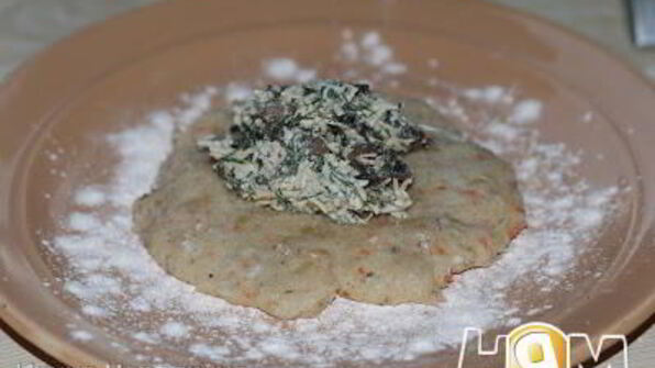 рыбные зразы с грибами и сыром