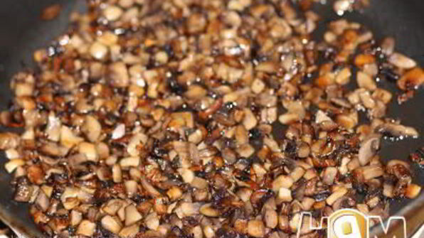 рыбные зразы с грибами и сыром