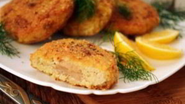 рыбные зразы с печенью трески