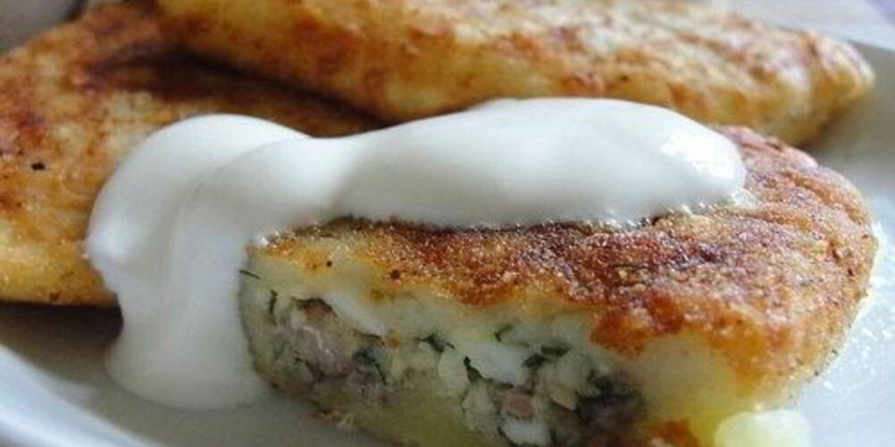 Рецепт зраз из картофеля с луком и яйцом