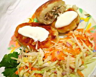 Зразы из пюре