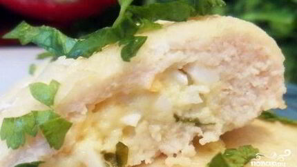 Зразы рыбные с яйцом