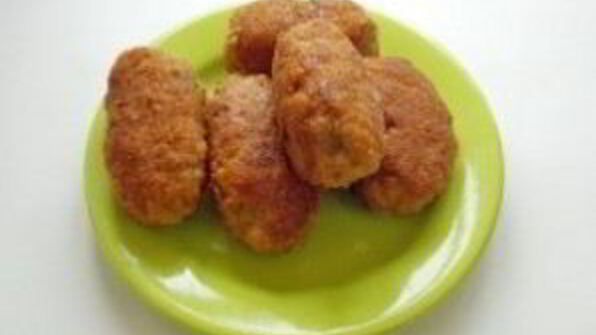 зразы с фаршем и грибами