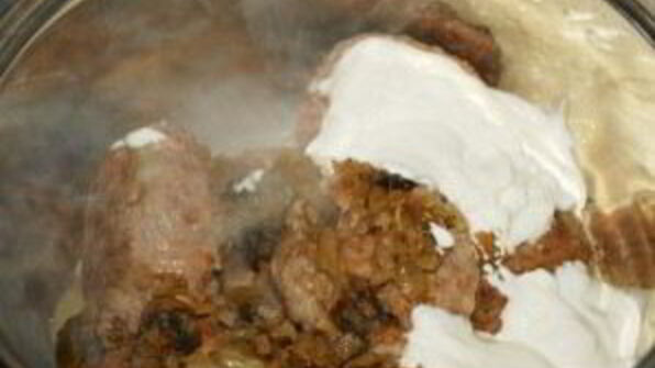 зразы с грибами и сыром