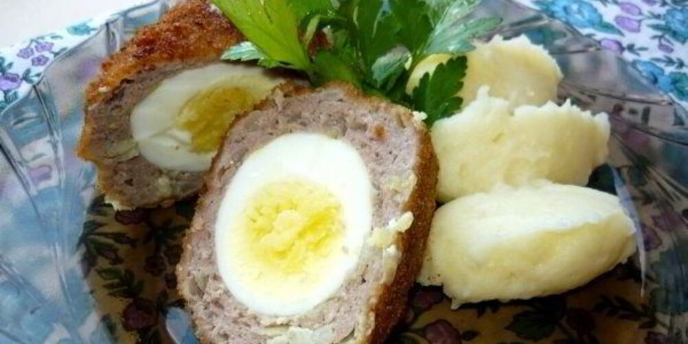 Рецепт зраз с целым яйцом
