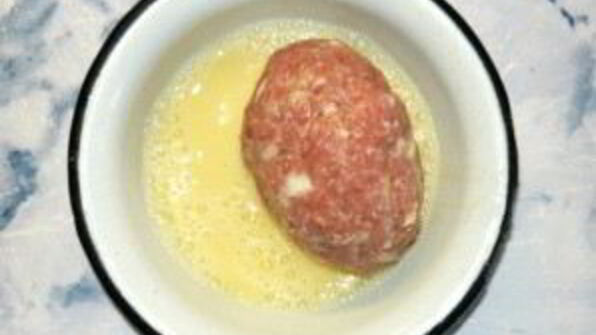 зразы с целым яйцом