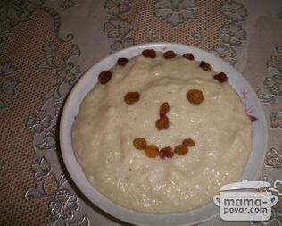 Банановая каша