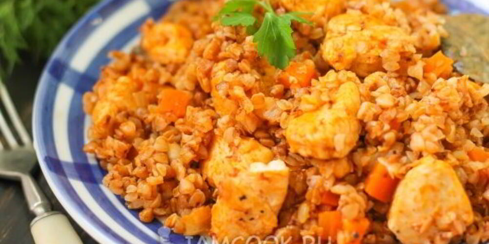 Рецепт гречки по-купечески в мультиварке с курицей