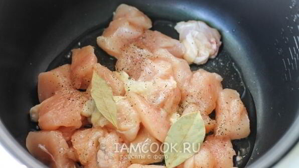 гречка по-купечески в мультиварке с курицей