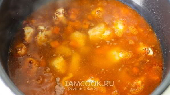 гречка по-купечески в мультиварке с курицей
