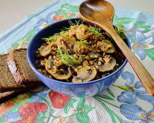 Гречка по-купечески в мультиварке