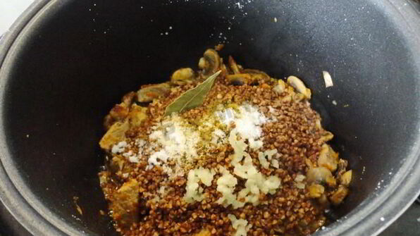 гречка по-купечески в мультиварке