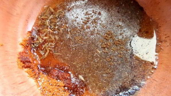 гречка с баклажаном и морковкой