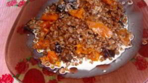 гречка с сухофруктами