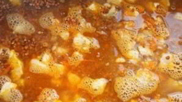 гречка, томленная со свининой