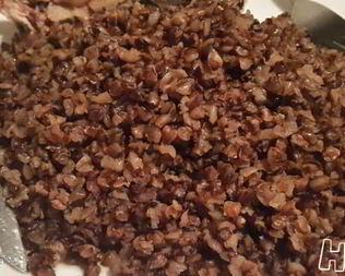 Гречка в чугунке