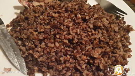 Гречка в чугунке