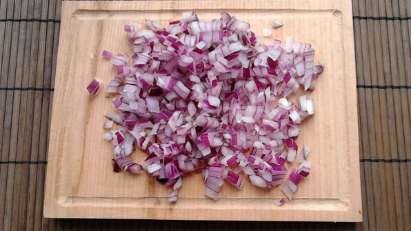 гречневая каша с грибами и луком