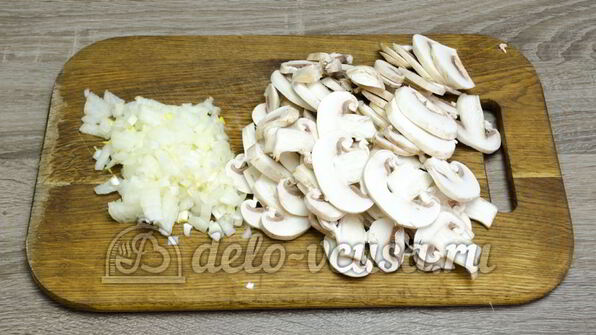 гречневая каша с грибами