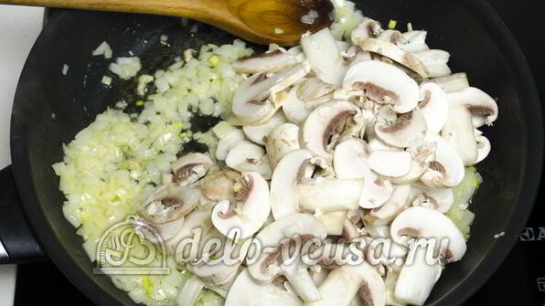 гречневая каша с грибами