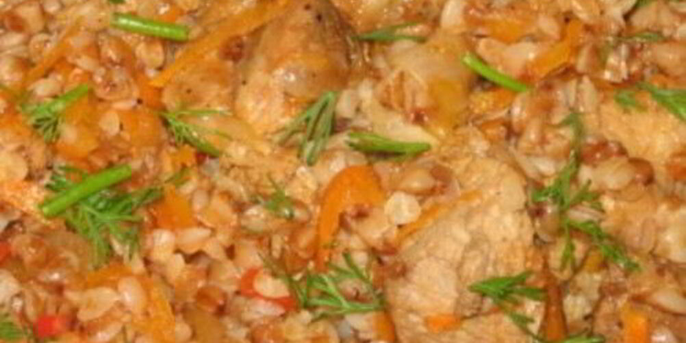 Рецепт гречневой каши со свининой по-купечески
