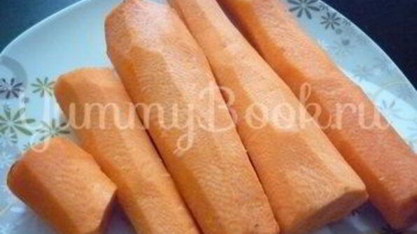 печень с морковью и зеленью и гречка на гарнир