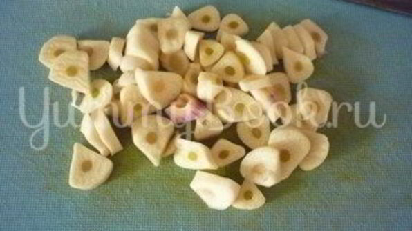 печень с морковью и зеленью и гречка на гарнир