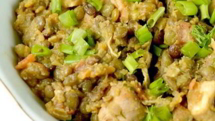 Каша из чечевицы в мультиварке