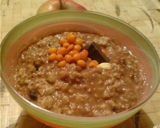 Каша из проросшей пшеницы