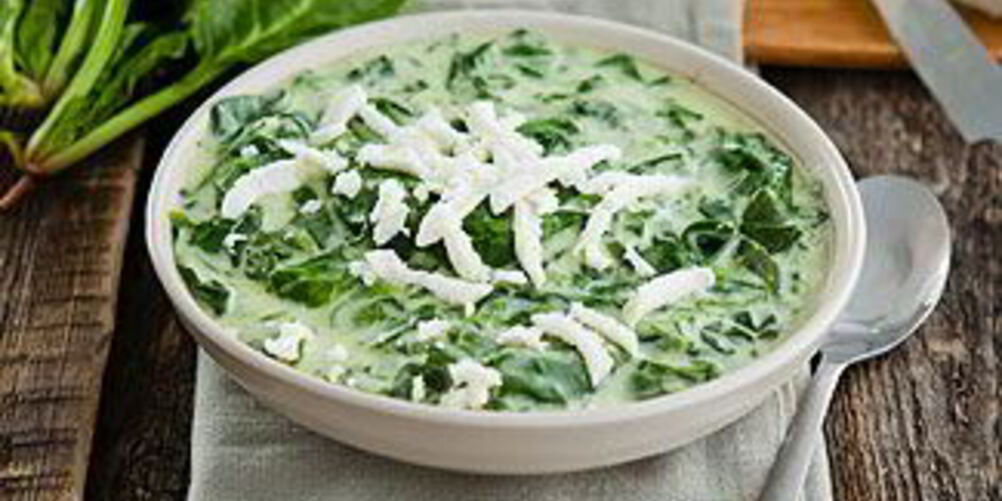 Рецепт каши из шпината в мультиварке