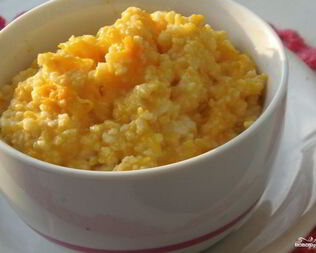 Каша из тыквы с пшеном на молоке