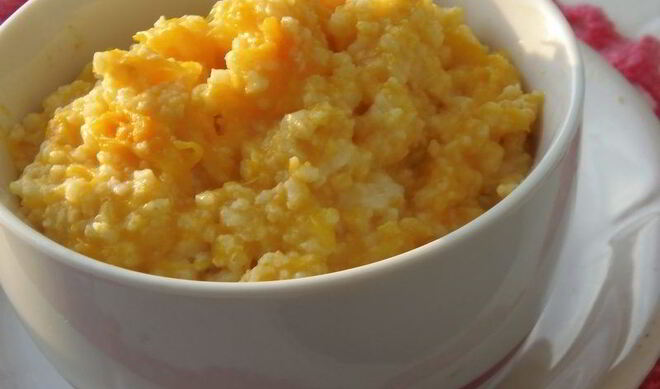 Каша из тыквы с пшеном на молоке