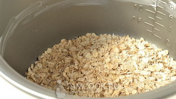 каша на молоке в мультиварке