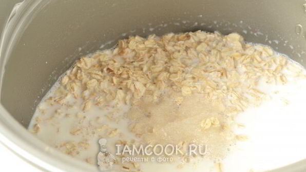 каша на молоке в мультиварке