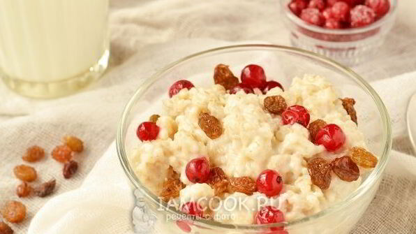 каша на молоке в мультиварке