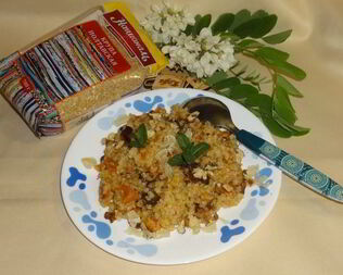 Каша с сухофруктами