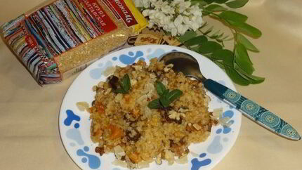 Каша с сухофруктами