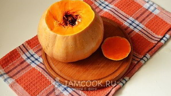 каша в тыкве, запеченная в духовке