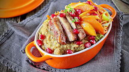 Халим — персидская каша с уткой