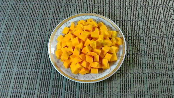 кукурузная каша с тыквой