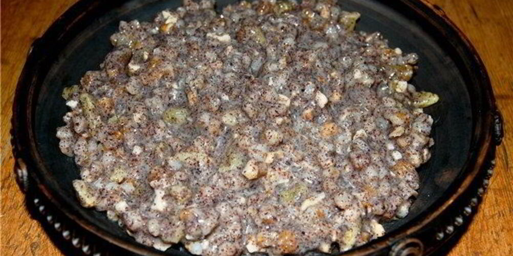 Рецепт кутьи богатой