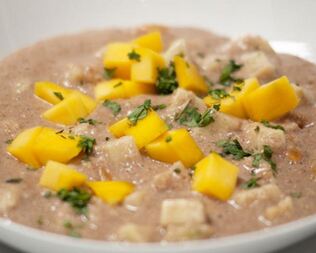 Нарядная овсяная каша