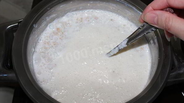 овсяная каша с бананом