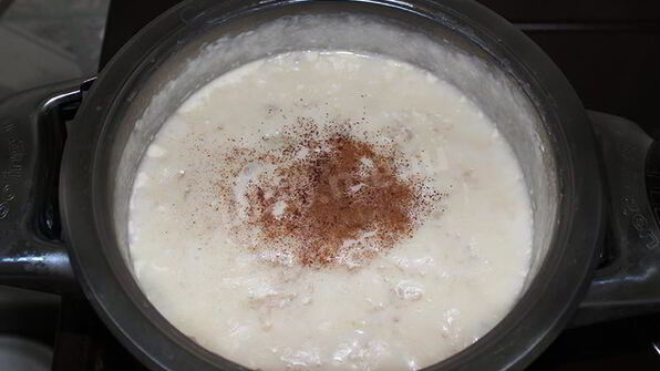 овсяная каша с бананом