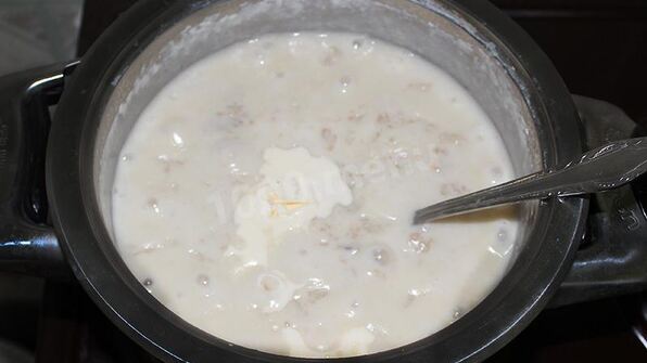 овсяная каша с бананом