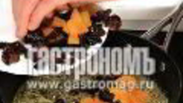 овсяная каша с сухофруктами